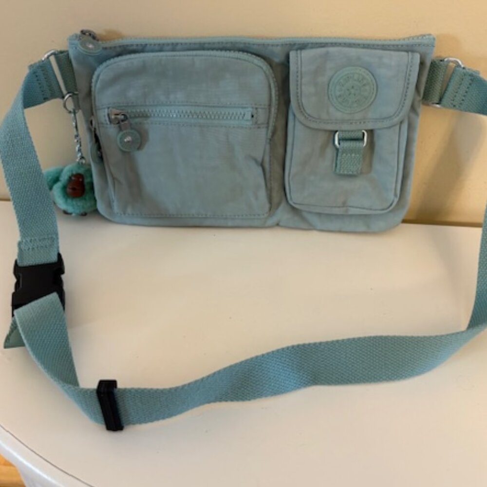 Kipling Mint Green Presto Up Waist Pack
